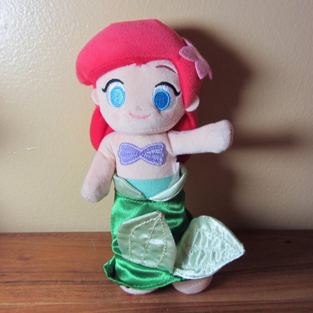 plush ariel little mermaid disney chibi nuimos hong kong (W4860)